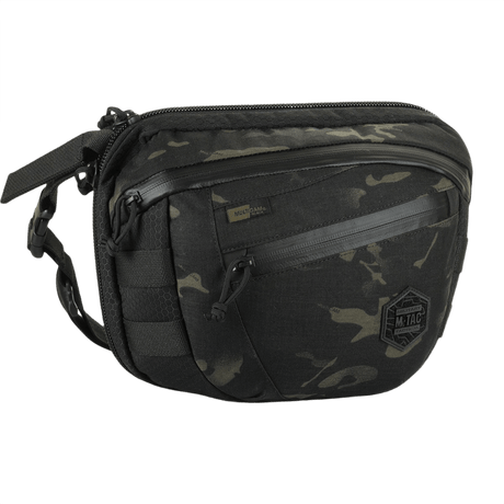 M-Tac Sphaera Hex Hardsling Bag Large Elite in black camo design.