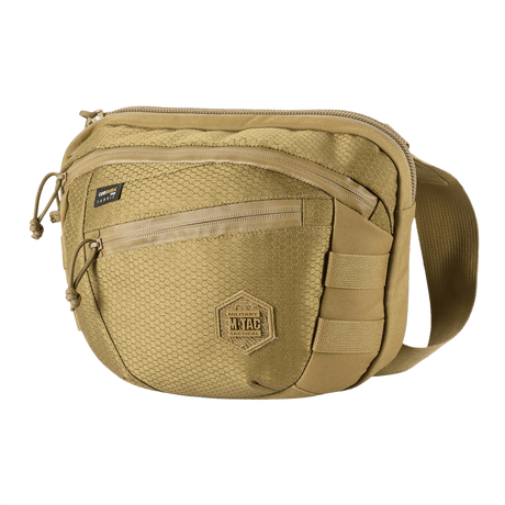 M-Tac Sphaera Hex Hardsling Bag Large Elite in sand color design.