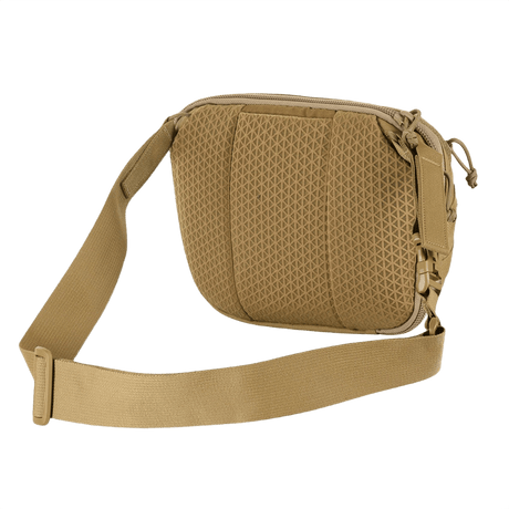 M-Tac Sphaera Hex Hardsling Bag Large Elite in brown with adjustable strap.