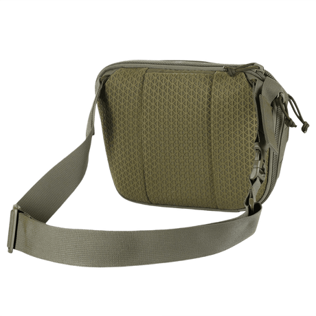 M-Tac Sphaera Hex Hardsling Bag Large Elite in olive green with adjustable shoulder strap.