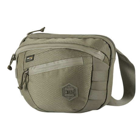 M-Tac Sphaera Hex Hardsling Bag Large Elite in sand color design, practical and stylish bag for everyday use.