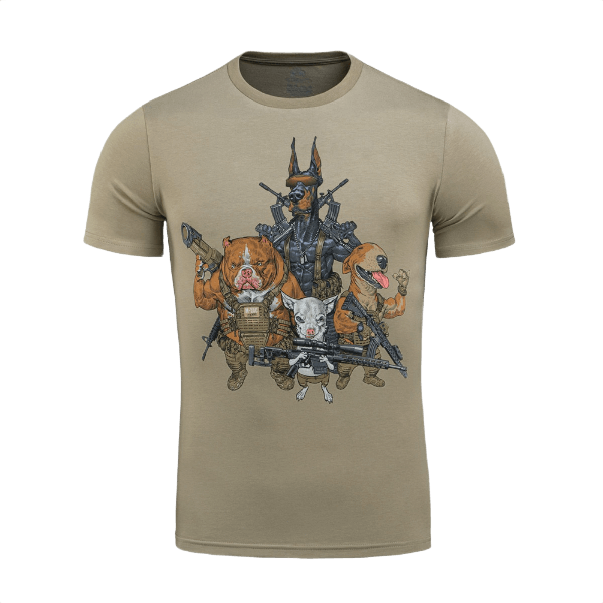 M-Tac T-Shirt Rex Team med print af skudhold, symboliserer venskab og teamwork blandt skarpskytter, lavet i blød bomuldsblanding.