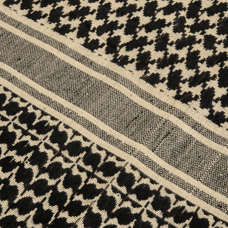 M-Tac Dense Shemagh Scarf in classic design, 100% cotton, protects from sun, sand and wind, perfect for tactical and outdoor use