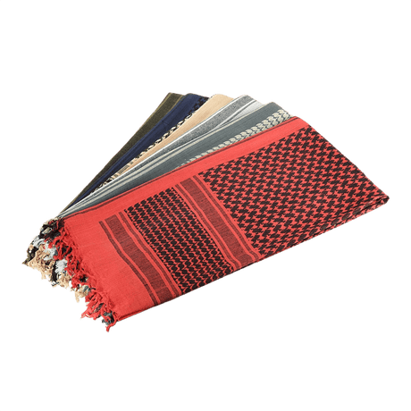 M-Tac Dense Shemagh Scarf in various colors, 100% cotton, protects from sand, sun and wind, ideal for tactical use