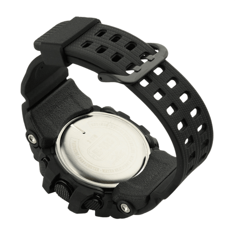 M-Tac Tactical Adventure Watch with rugged case and adjustable strap, ideal for outdoor and military use.