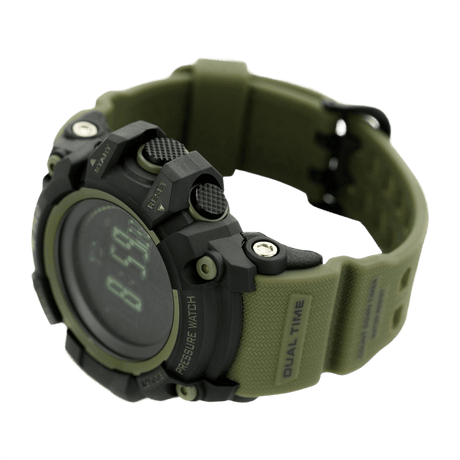 M‑Tac Tactical Adventure Watch with robust case, altimeter, barometer, compass and pedometer, suitable for outdoor adventures