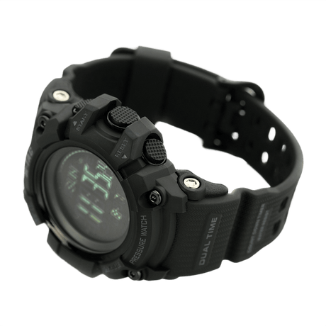 M‑Tac Tactical Adventure Watch with rugged design and advanced features, ideal for outdoor activities and military use. Water-resistant 3 ATM.