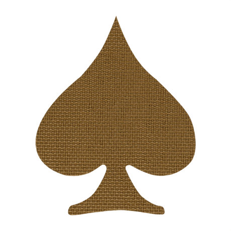 M-Tac Patch Spades Laser Cut in Cordura 500D with Velcro; tactical Ace of Spades patch for uniforms and gear, ideal for military use