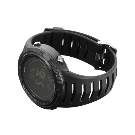 M-Tac Tactical Watch 2147, rugged watch with compass, LED backlight and alarm, ideal for outdoor and tactical use.