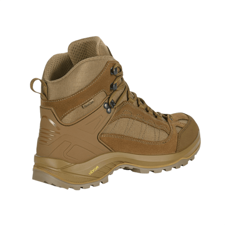 M-Tac Tactical Demi-Season Boots Pro Line in brown with Vibram sole for comfort and durability during tactical tasks.