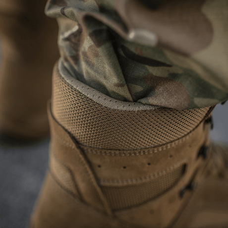 M-Tac Tactical Summer Boots in durable leather and Cordura® mesh for comfort in hot, challenging terrain. EU-made