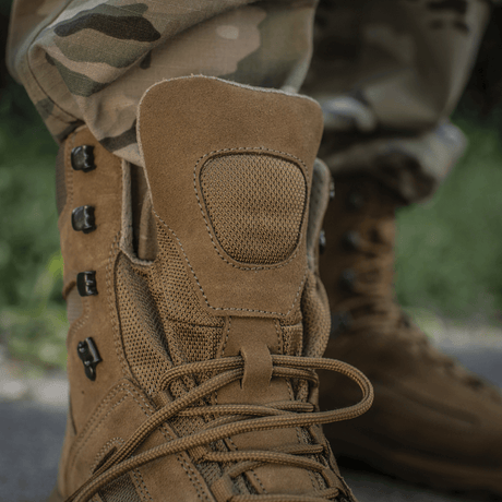 M-Tac Tactical Summer Boots, designed for comfort and durability, suited for warm days and challenging terrain.