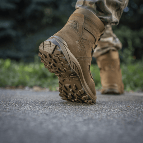 M-Tac Tactical Summer Boots designed for hot days and terrain, with slip-resistant sole for outdoor use