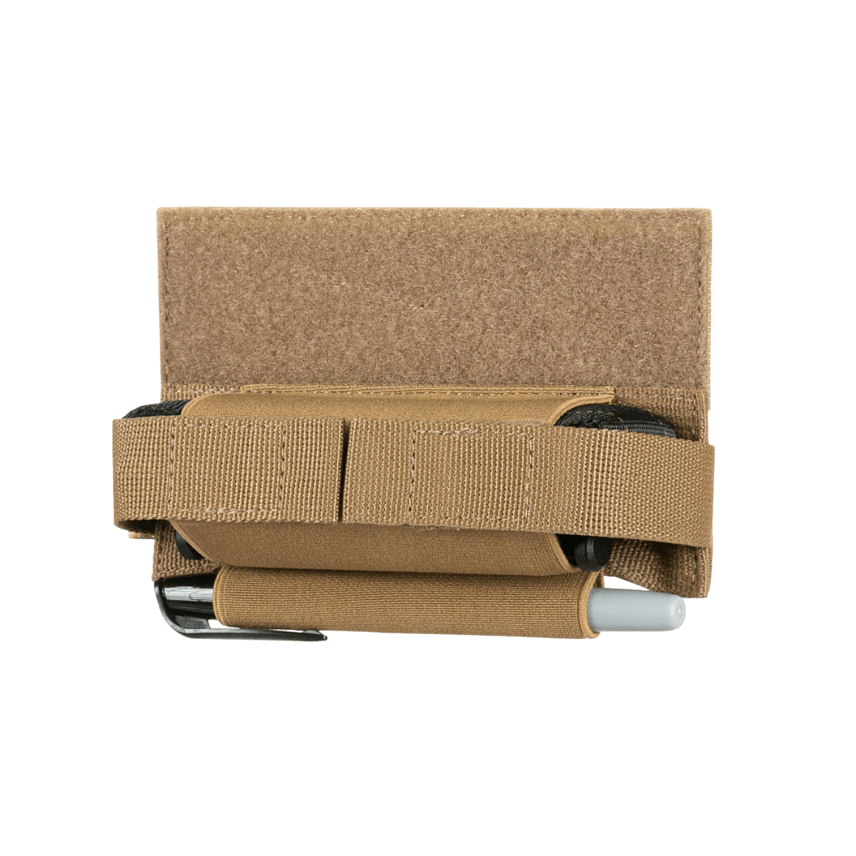 M‑Tac Tourniquet Pouch Elastic Gen.5 i Cordura 500D med elastik og velcro, ideel til taktisk udstyr. Plads til marker eller pen.