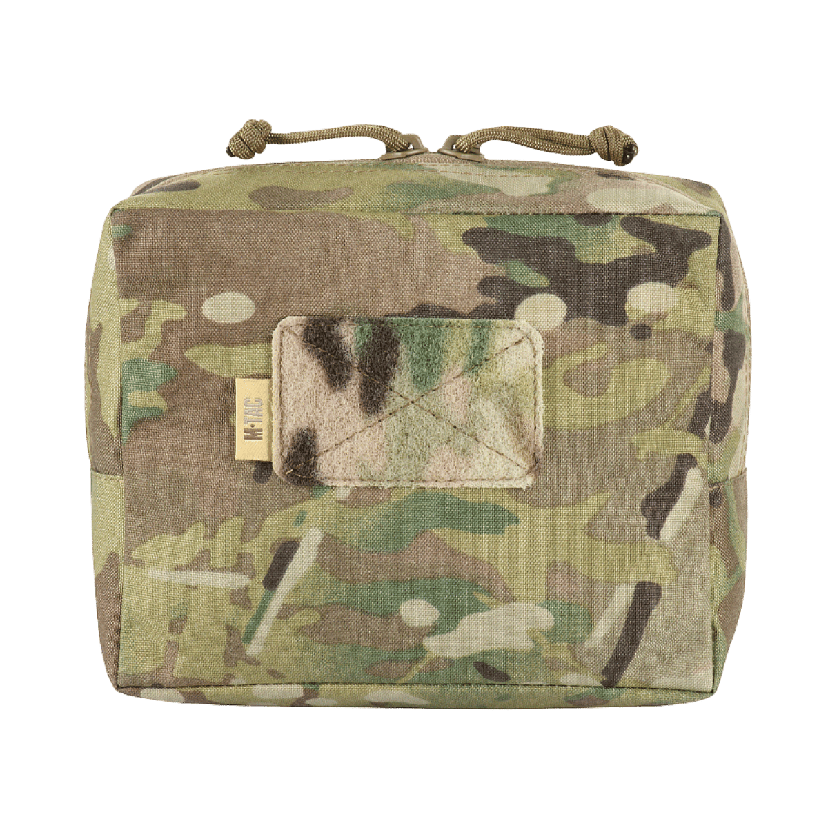 M-Tac Utility Taske Elite Medium i camouflage, slidstærk Cordura 500D med MOLLE, til opbevaring af udstyr og EDC-genstande.