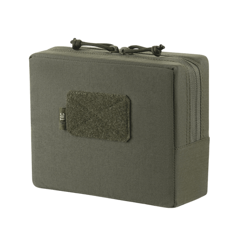 M-Tac Utility Bag Elite Medium in durable material with double zipper and Velcro panel, shown in gallery position 1.
