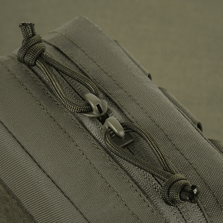 M-Tac Utility Bag Elite Small in heavy-duty nylon with double zippers and modular MOLLE system, shown in gallery position 1.