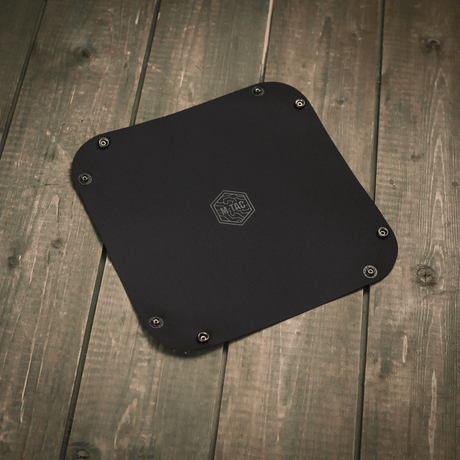 M‑Tac Maintenance Tray 24x24 cm for firearm cleaning, foldable and lightweight to transport, black with M‑Tac logo, polymer composite material.