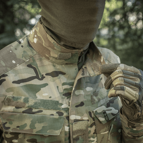 M-Tac Jakke Sturm Gen.II NYCO Extreme i Multicam camouflage til taktisk brug og udendørs aktivitet.