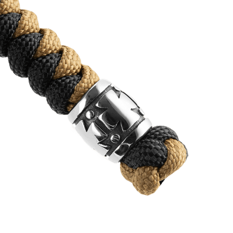 M-Tac Lanyard Viper Cossack Cross V.2 with decorative metal bead and paracord in Cossack Cross pattern, combining style and function