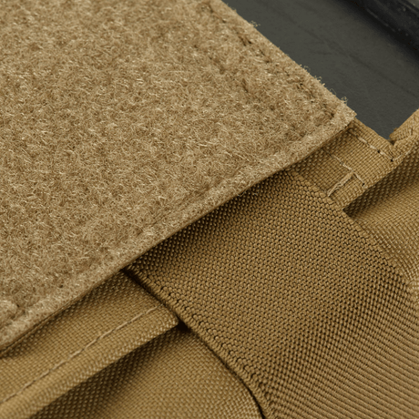 Close-up of M-Tac Pouch for M249 Cartridge Box Closed with Cordura 500D and Velcro closure