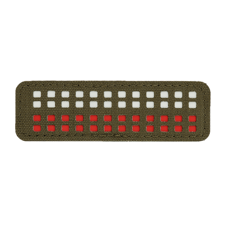 M-Tac Patch Flag 25x80 Mini Squares in durable Cordura 500D with laser cut design and velcro mounting, perfect for tactics and style.