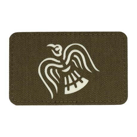M-Tac Patch Ravneflag Laser Cut – black raven, symbolizing warlike spirit and victory, Cordura 500D, for tactical gear and uniform.