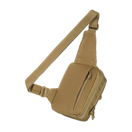 M-Tac Sling Pistol Bag Elite Hex with Velcro in durable Cordura material, adjustable shoulder strap and Velcro for patches.