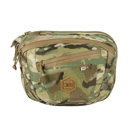 M-Tac Sphaera Hardsling Bag Large Elite with Velcro in camouflage colors made of Hex Cordura and Cordura 500D/1000D.
