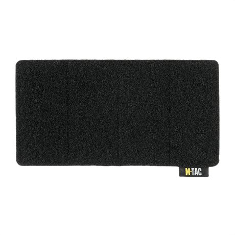 M-Tac Tactical Morale Patches Display Board for MOLLE systems, black plastic base, 160 x 85 mm, practical for organizing and displaying patches.