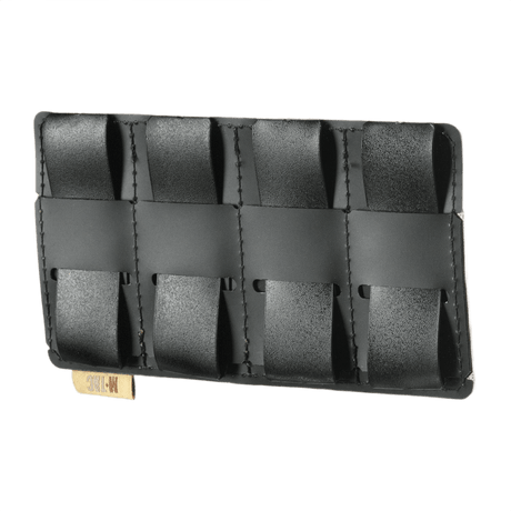 M-Tac Tactical Morale Patches Display Board attached to a MOLLE system, 160 x 85 mm, stable plastic base for patch organization.