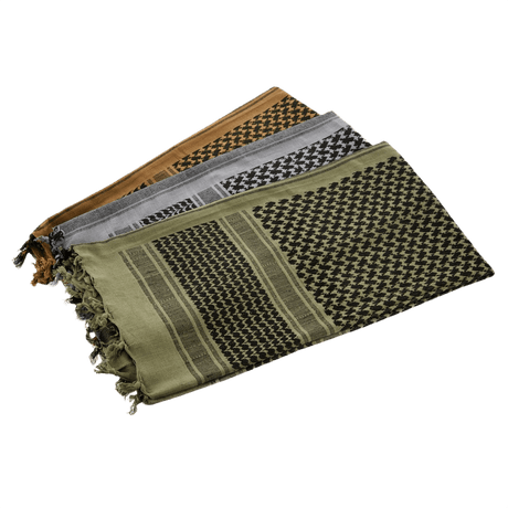 M-Tac Dense Shemagh Scarf in various colors, 100% cotton, 110 x 110 cm, protects from wind and sand, for tactical and outdoor activities