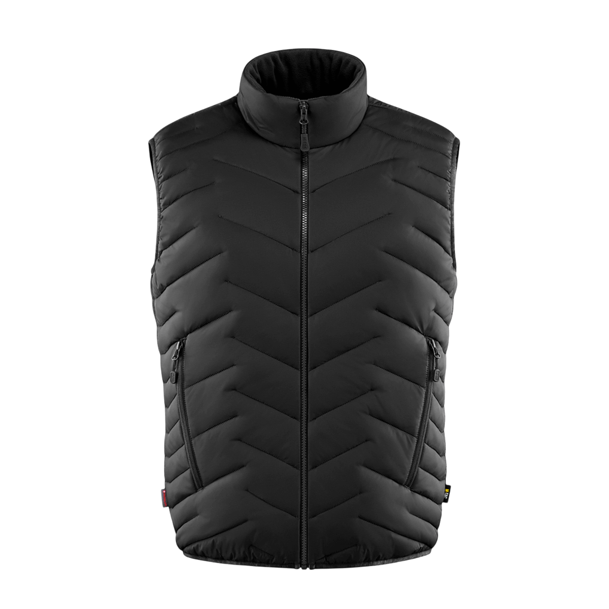 M-Tac Vytyaz Primaloft Vest i sort, et funktionelt og let overtøj med høj komfort og varmeisolering, perfekt som ekstra lag i koldt vejr.