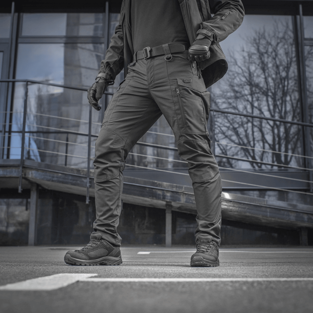 M-tac Taktiske Bukser Conquistador Gen. I Flex udendørs brug, slidstærke polycotton Rip-stop Flex bukser