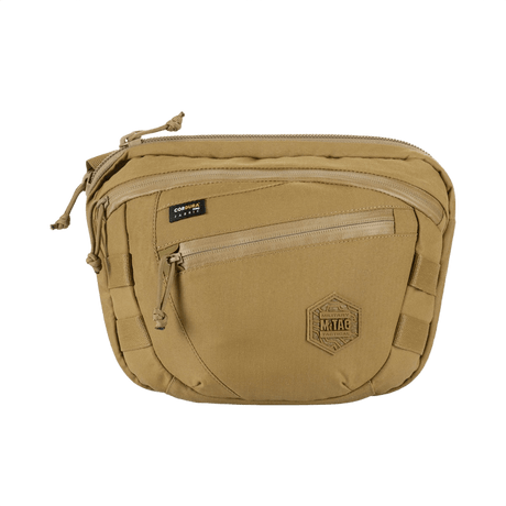 M-Tac Sphaera Hardsling Bag Large Elite with Velcro in Hex Cordura, compact with MOLLE system, adjustable shoulder strap and hard-wearing materials.