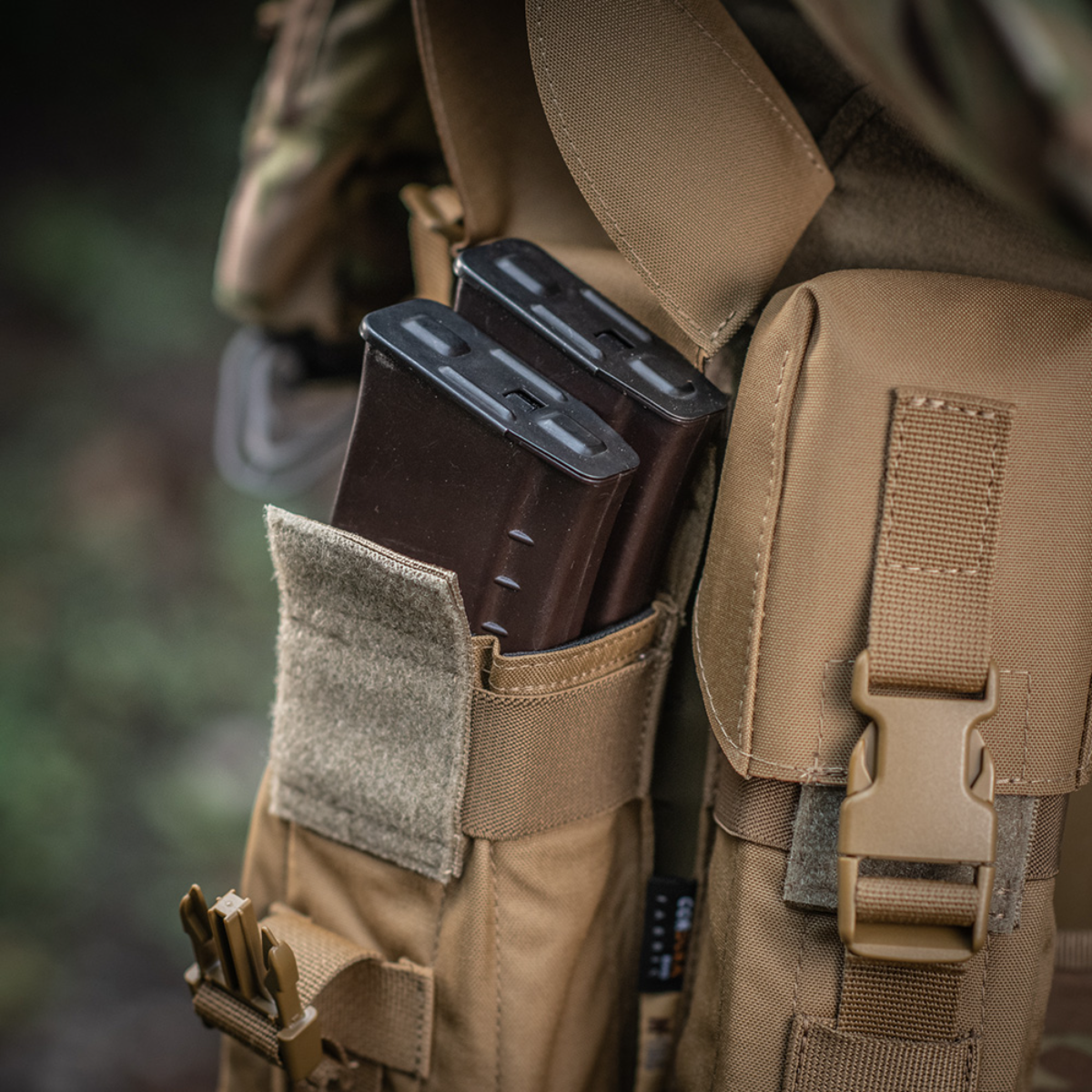 M-Tac Double Magazine Pouch with Fastex Closure