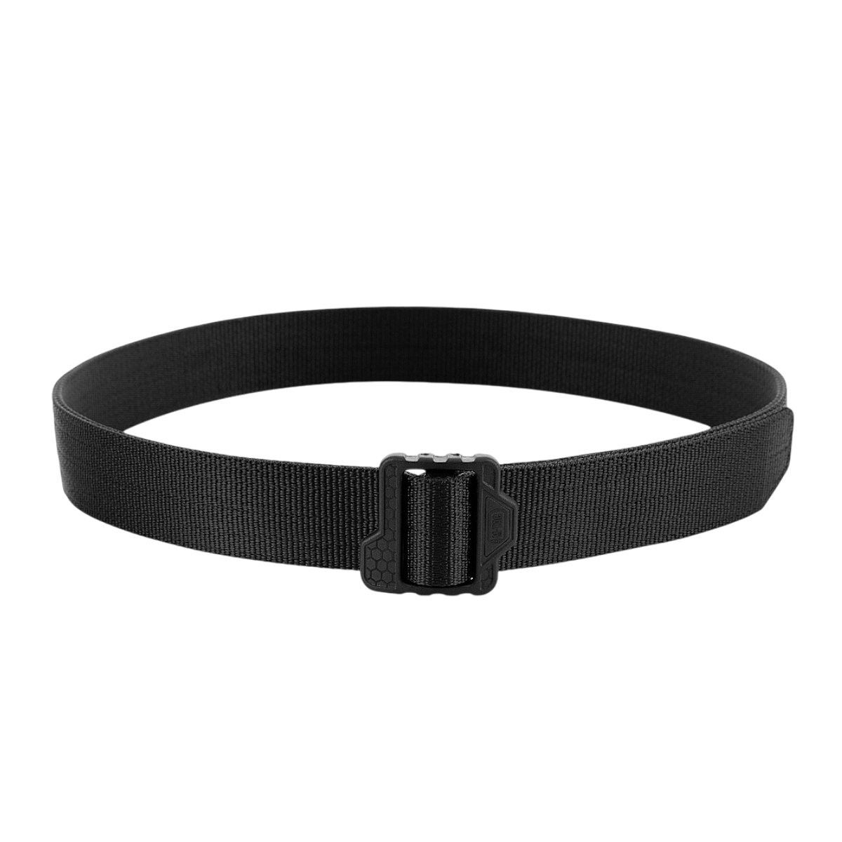 M-Tac Double Duty Taktisk Bælte Hex i sort til daglig og taktisk brug, designet til at bære tungt gear komfortabelt og pålideligt.