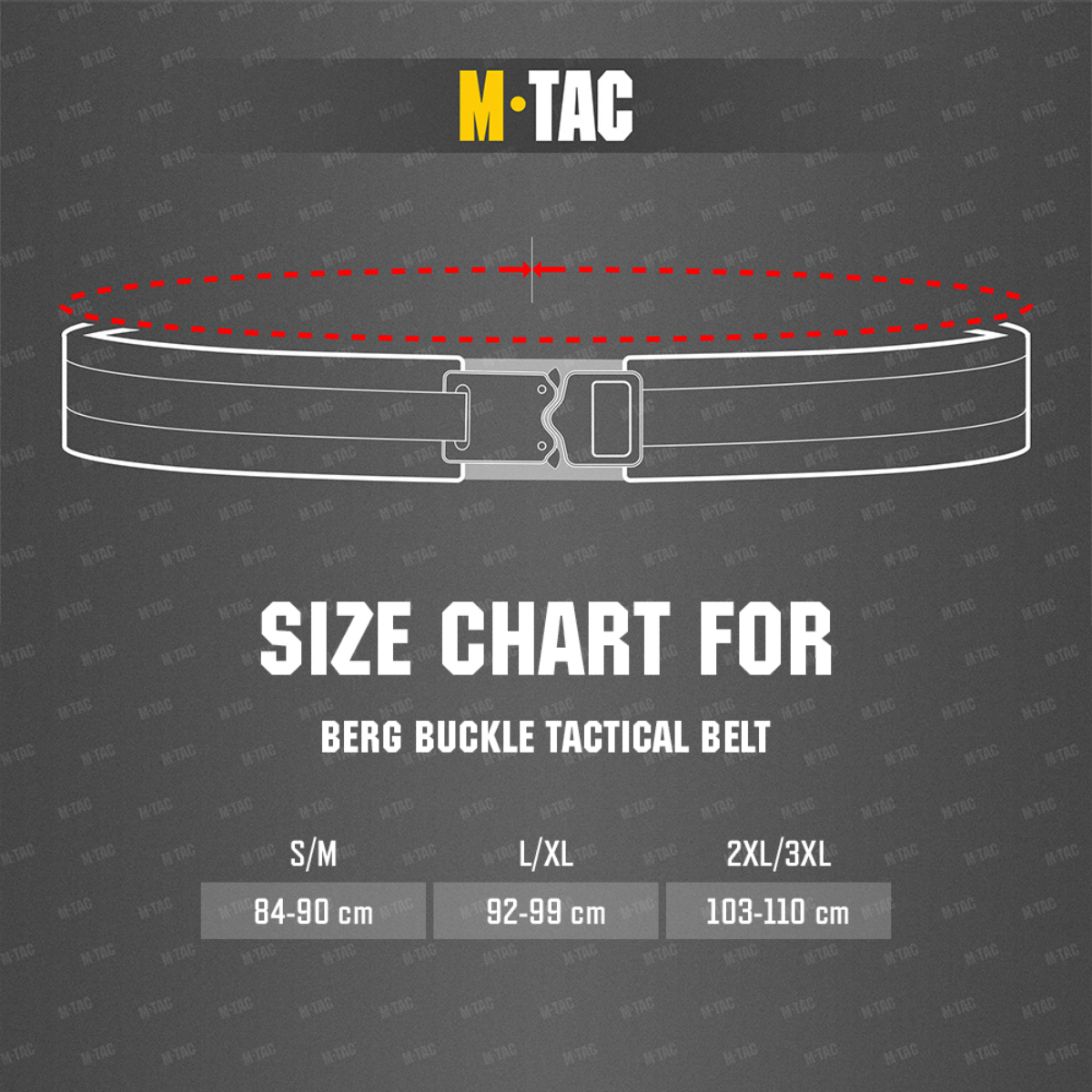 M-Tac Berg Buckle Tactical Belt