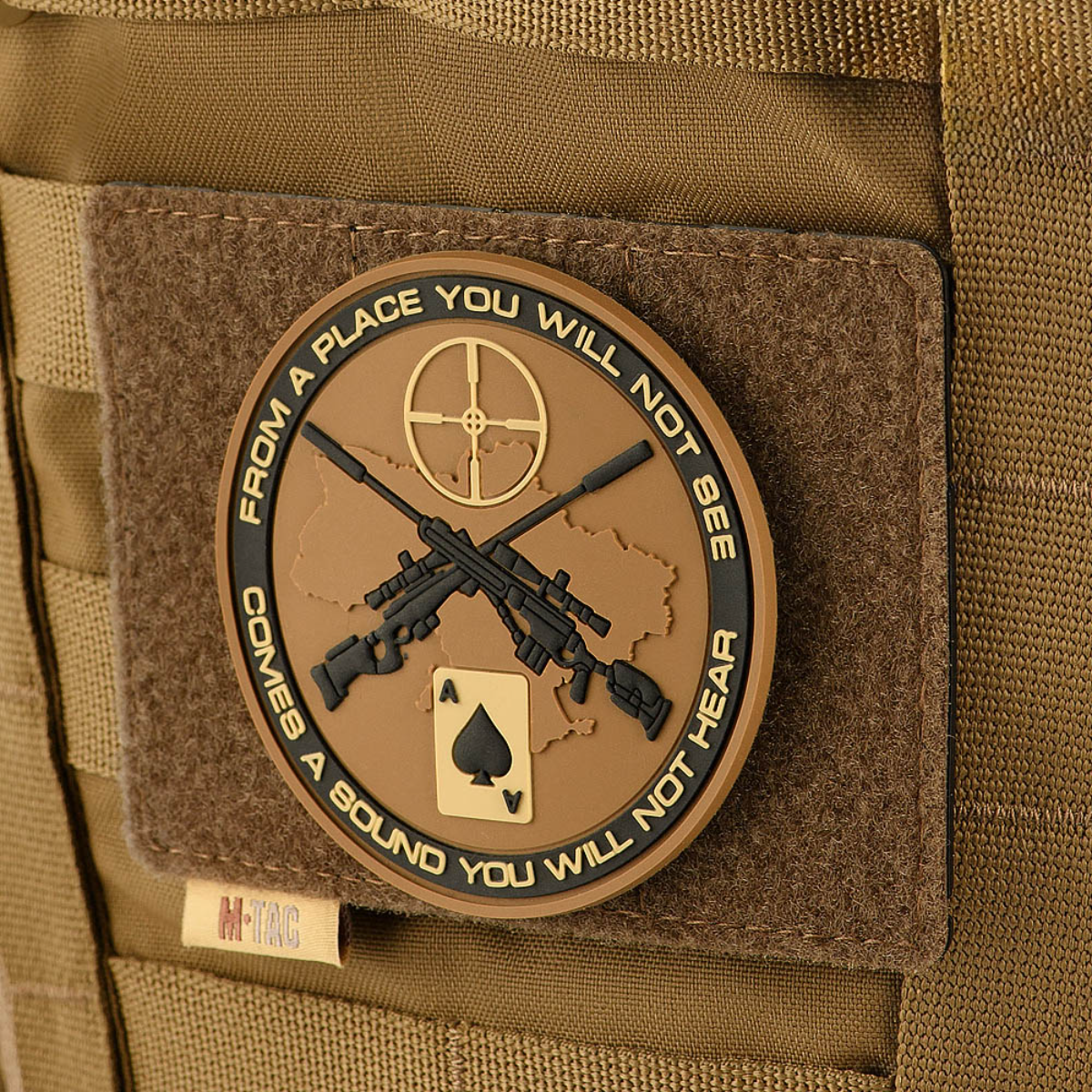 M-Tac Tactical Morale Patch Display Board Hook and Loop Molle 120x85