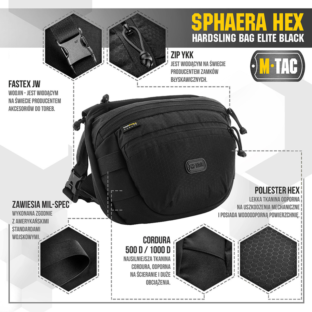 M-Tac Sphaera Hex Hardsling Bag
