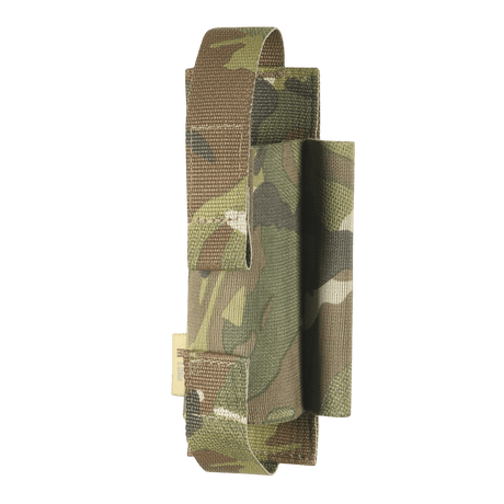 M-Tac Elastisk Tourniquet Pouch Molle Gen.III i camouflage, holdbar Cordura Squadron, 15 x 5 cm, med elastikker til sikring.