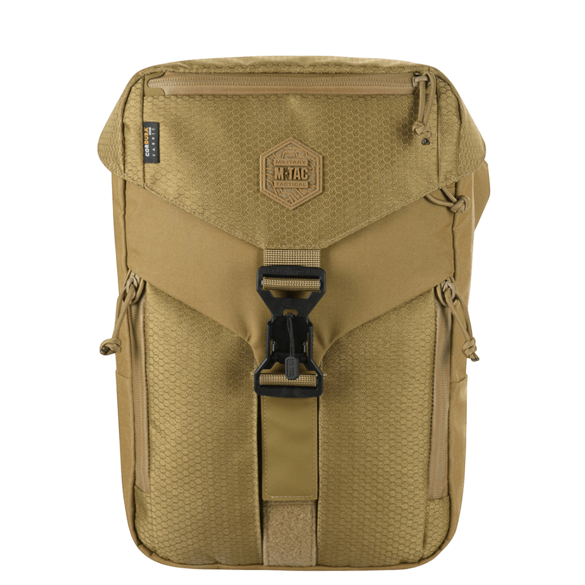 M-Tac Magnet XL Taske Elite Hex i beige med FidLock-låsesystem og Velcro-panel til universelt hylster