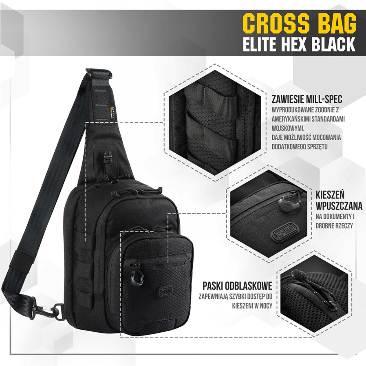 M-Tac Cross Bag Elite Hex