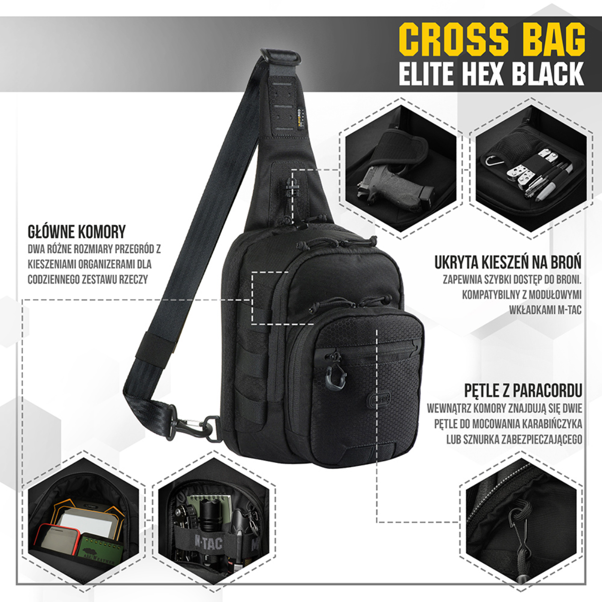 M-Tac Cross Bag Elite Hex