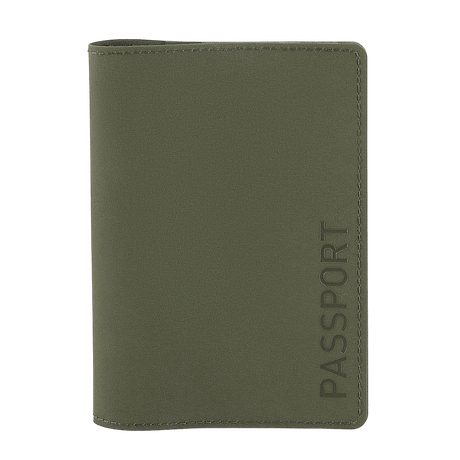 M-Tac Pascover i moderne polymerkomposit med 'Passport'-tryk og plads til plastkort, sikrer pas under rejser.