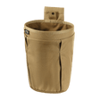 M‑Tac Magasinsæk Dump Pouch Lite Elite i Cordura 500D med hurtiglukkesystem og drænnet bund, set forfra. Nem montering på MOLLE.