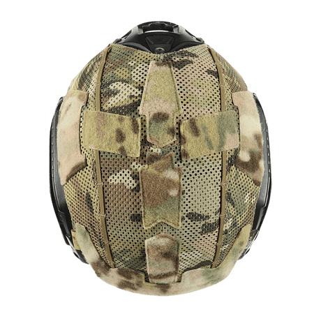 M‑Tac Hjelmcover Shroud Elite i MULTICAM til TOR-D hjelme, lavet af Cordura 500D og special mesh for optimal camouflage og beskyttelse.