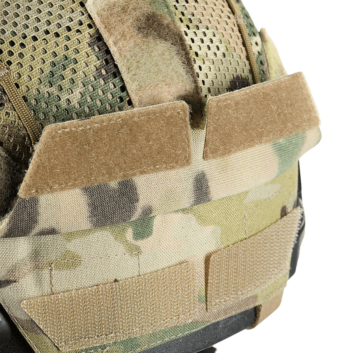 M‑Tac Hjelmcover Shroud Elite i MULTICAM camouflage til TOR-D hjelme, med holdbare materialer og velcro til nem fastgørelse.