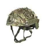 M‑Tac Vilha Hjelmdække FAST i Multicam mønster tilpasset FAST-hjelme med Velcro og Cordura 500D, for camouflering i ujævnt terræn.