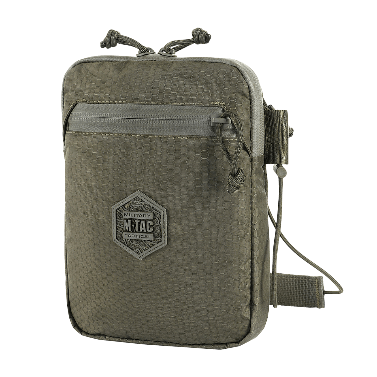 M‑Tac Pocket Bag Elite HEX i slidstærkt materiale med YKK lynlåse, kompakt til EDC-udstyr, nøgler, værktøj eller dokumenter.